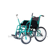 Home care dobrável bariatric cadeiras de rodas padrão BME4640 para idosos CE